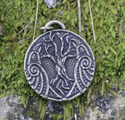 HUGINN ET MUNINN, TALISMAN VIKING, ZINC - TOUS LES PENDENTIFS, NOTRE PRODUCTION