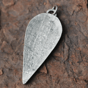 EAGLE ON ALMOND SHIELD, ZINC - MIDDLE AGES, OTHER PENDANTS