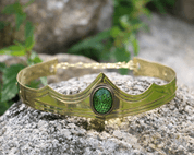 DRAGON'S EYE - MEDIEVAL CROWN, BRASS - CROWNS AND TIARAS