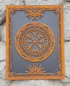 VEGVÍSIR, DÉCORATION MURALE - STATUETTES, RELIEFS, COFFRES