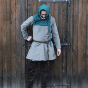 SET MITTELALTERLICHER KLEIDUNG - MANN, 2. HÄLFTE DES 14. JAHRHUNDERTS - CLOTHING FOR MEN