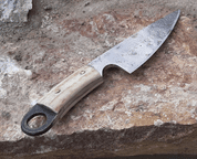 OCULAR, FORGED KNIFE WITH ANTLER - KNIVES