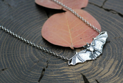 NOCTOR - BAT, NECKLACE, SILVER - PENDANTS