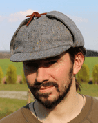 SHERLOCK CAP TWEED, IRELAND - CASQUETTES, IRLANDE