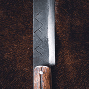 ULFHEDNAR, FORGED VIKING SEAX - KNIVES