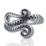 CTHULHU BAGUE EN ARGENT AG 925/1000 - ANNEAUX