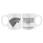 GAME OF THRONES - STARK GIFT SET - ESPRESSO CUP, GLASS, KEYCHAIN - GAME OF THRONES