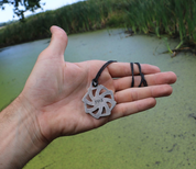 KOLOVRAT, SLAVIC PENDANT, TIN, ROD SERBIA - SLAVIC AMULETS