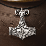 NECRO-ORGANIC THOR'S HAMMER BY WULFLUND, SILVER 925, 14 G - PENDANTS