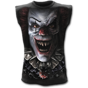 CIRCUS OF TERROR - SLEEVELESS T-SHIRT BLACK - T-SHIRTS POUR HOMMES, SPIRAL DIRECT