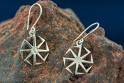 KOLOVRAT, BOUCLES D'OREILLES EN ARGENT - BOUCLES D'OREILLES - BIJOUX HISTORIQUE