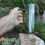 TANKARD GABRETA, XVII. CENTURY, BOHEMIA - HISTORICAL GLASS