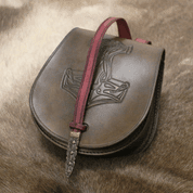 MJÖLLNIR, SAC EN CUIR VIKING - AUMÔNIÈRES, SACS ET BOURSES