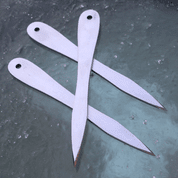 ARROW THROWING KNIVES 8MM, SET OF 3 POLISHED - SHARP BLADES - THROWING KNIVES