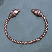 BERSERKER, BÄR, BRONZE, ARMBAND - WIKINGER, SLAWISCHE, KELTISCHE ARMBÄNDER - BRONZE