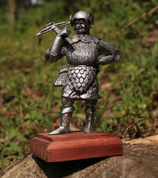 CROSSBOWMAN, HISTORICAL TIN STATUE - PEWTER FIGURES