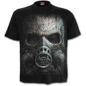 BIO-SKULL - T-SHIRT SCHWARZ - HERREN-T-SHIRTS, SPIRAL DIRECT