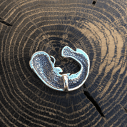 SILURE, PENDENTIF EN ARGENT 925 - BIJOUX NAUTIQUES, ET PÊCHE