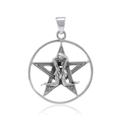 SEX MAGIC PENTACLE - ANHÄNGER - SCHMUCK, SILBER