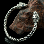 BERSERKER, BEAR, SILVER BRACELET - BRACELETS