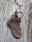 LEATHER SHOE FOR LUCKY VOYAGE - MIDDLE AGES, OTHER PENDANTS