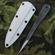 TACTICAL KYDEX SHEATH FOR TOP DOG THROWING KNIFE SNOW - SHARP BLADES - THROWING KNIVES