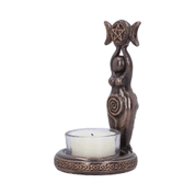 TRIPLE GODDESS TEA LIGHT 12CM - FIGURINES, LAMPES