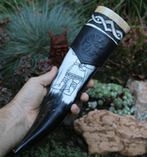 SKÅL VIKING DRINKING HORN 0.3 L - DRINKING HORNS