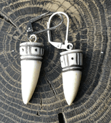 DEER ANTLER EARRINGS, VIKING - DEER ANTLER PRODUCTS