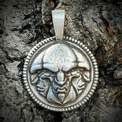 TRIGLAV SLAVIC GOD, PENDANT, ZINC - SLAVIC AMULETS