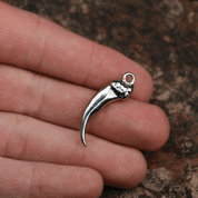 WOLF CLAW, PENDANT, STAINLESS STEEL - TIERE ANHÄNGER