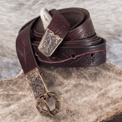 ARTHUR, LUXURY MEDIEVAL BELT, BRONZE - BELTS