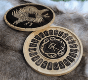 HUGINN ET MUNINN -  RUNES FUTHARK SET ET COFFRET CADEAU - RUNE