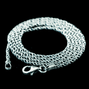 SPIRAL, SILVER NECK CHAIN - CORDS, BOXES, CHAINS