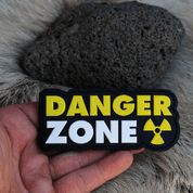 DANGER ZONE PATCH 3D PVC - PATCHES MILITAIRES