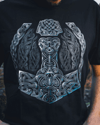 MJÖLLNIR MEN'S T-SHIRT NAAV - T-SHIRTS PAÏENS