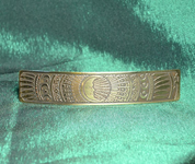 LUNA, BRASS HAIR CLIP, MADE IN IRELAND - CELTIC BRASS JEWELS, IMPORT FROM IRELAND