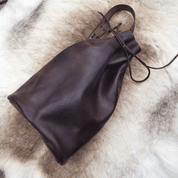 LEATHER KNAPSACK - UNIVERSAL AGE - BAGS, SPORRANS