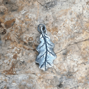 OAK LEAF, PEWTER PENDANT - CELTIC PENDANTS