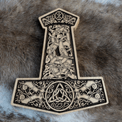 MJÖLLNIR - RUNES FUTHARK SET ET COFFRET CADEAU MARTEAU DE THOR - RUNE