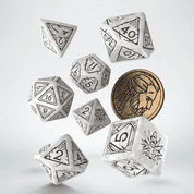 THE WITCHER DICE SET GERALT THE WHITE WOLF (7) - THE WITCHER  - ZAKLÍNAČ