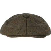 WOOL BLEND BAKER BOY HAT TWEED BROWN JACK PYKE OF ENGLAND - CASQUETTES, IRLANDE