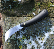 CURVED BLADE FOLDING KNIFE, MIKOV - SWISS ARMY KNIVES