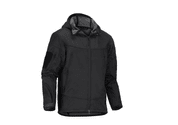 HARPAGUS SOFTSHELL HOODY JACKE - BLACK, CLAWGEAR - JACKE - SOFT SHELL UND ANDERE