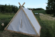 VIKING TENT, 2,9 X 2 X 2 M - MEDIEVAL TENTS