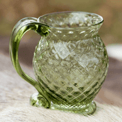 PILSEN, BIERGLAS, GRÜN - MINI GLASS - REPLIKEN HISTORISCHER GLAS
