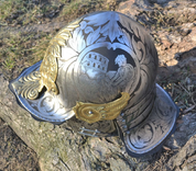 PERSEUS, LUXURY ETCHED RENAISSANCE HELMET - CASQUES DE LUXE, FANTASY, JAPONAIS, RÉCENTS