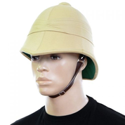 BRITISH PITH HELMET, SAND COLOUR - STURMHAUBEN, MILITÄRHÜTE - ARMY