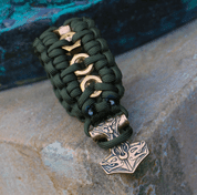 TÓR - THOR'S HAMMER, PARACORD BRACELET - PARACORD  - SURVIVAL BRACELETS