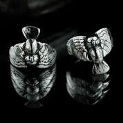 OWL, SILVER RING - RINGS - HISTORICAL JEWELRY